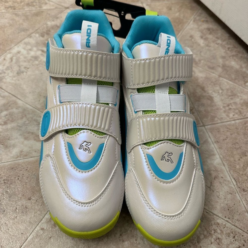 AND1 Big Kids Strap Athletic Sneakers Size 5